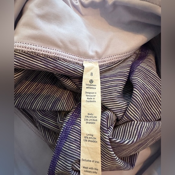 💕two pair of Lululemon capris size 8 - Picture 4 of 5